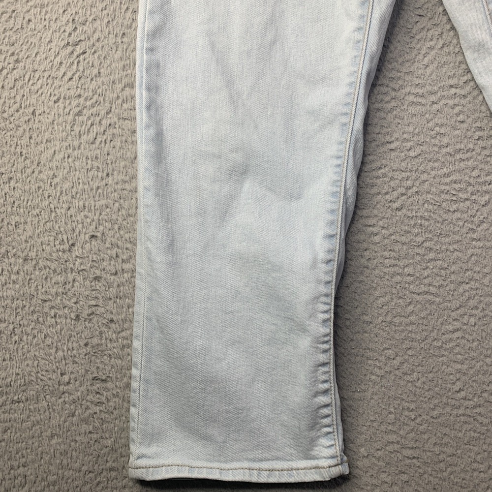 Levi's Ribcage Ankle Straight Jeans Womens Size 30x27 Button Fly - Picture 7 of 15